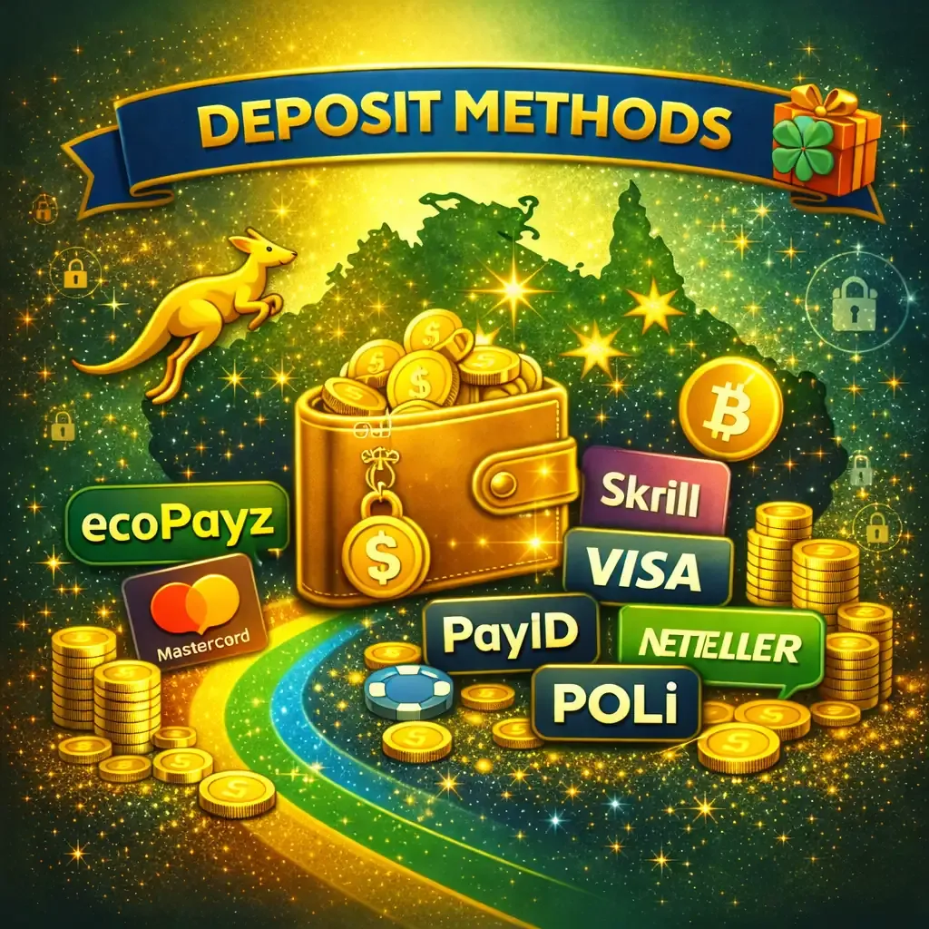 Pokie Spins Casino Deposit Methods Australia